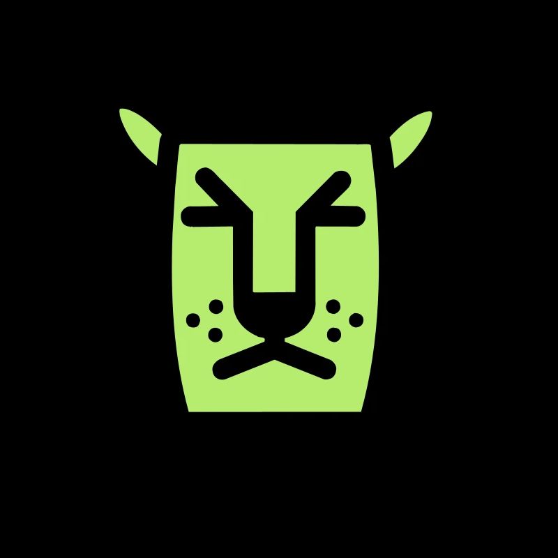 Lion - Lion - dessin au trait