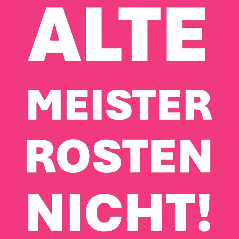 Old masters don't rust