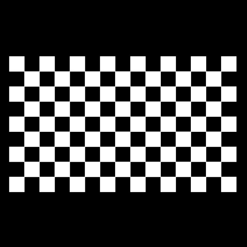 pattern chequered black white