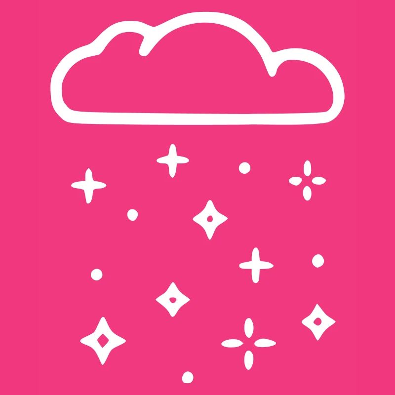 Glitter Cloud Rain Cloud