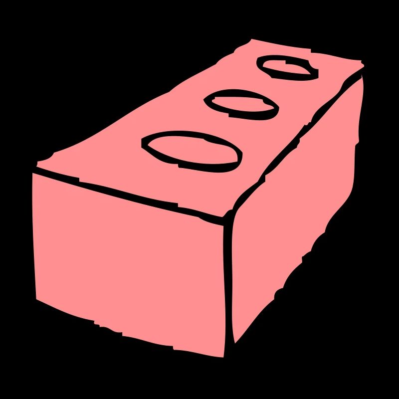 brick, construction, maison, paroi, des briques,