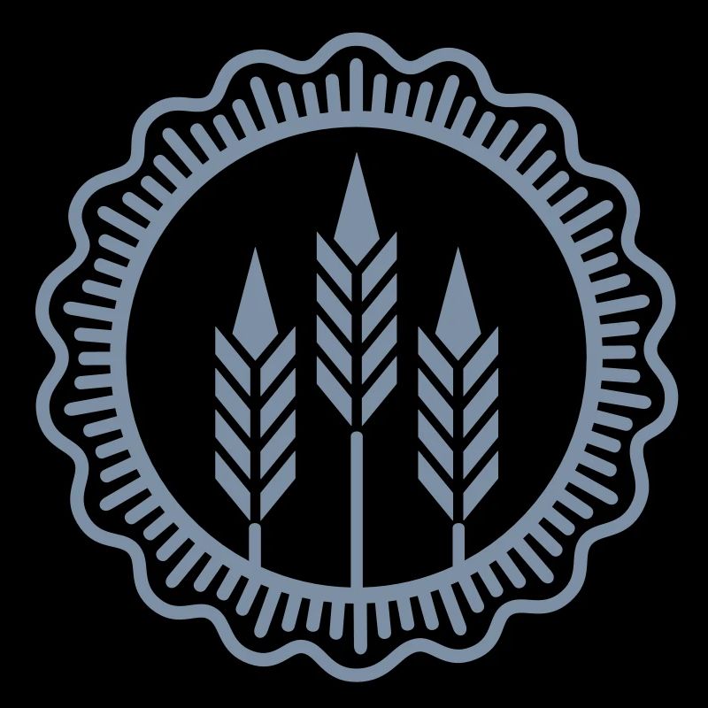 Weizen-Sigel / wheat medaillon (1c)