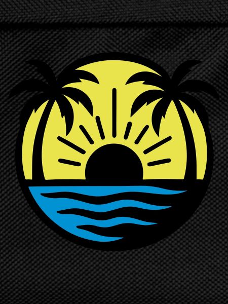 Palm Trees Beach Sunset