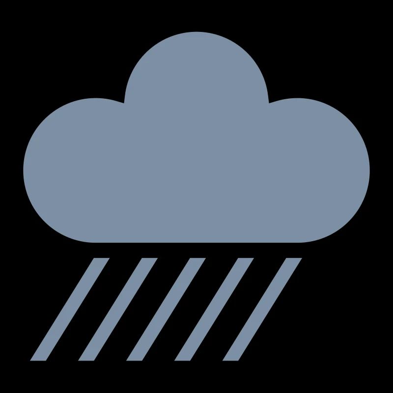 Wetter-Symbol - Cloud & regen