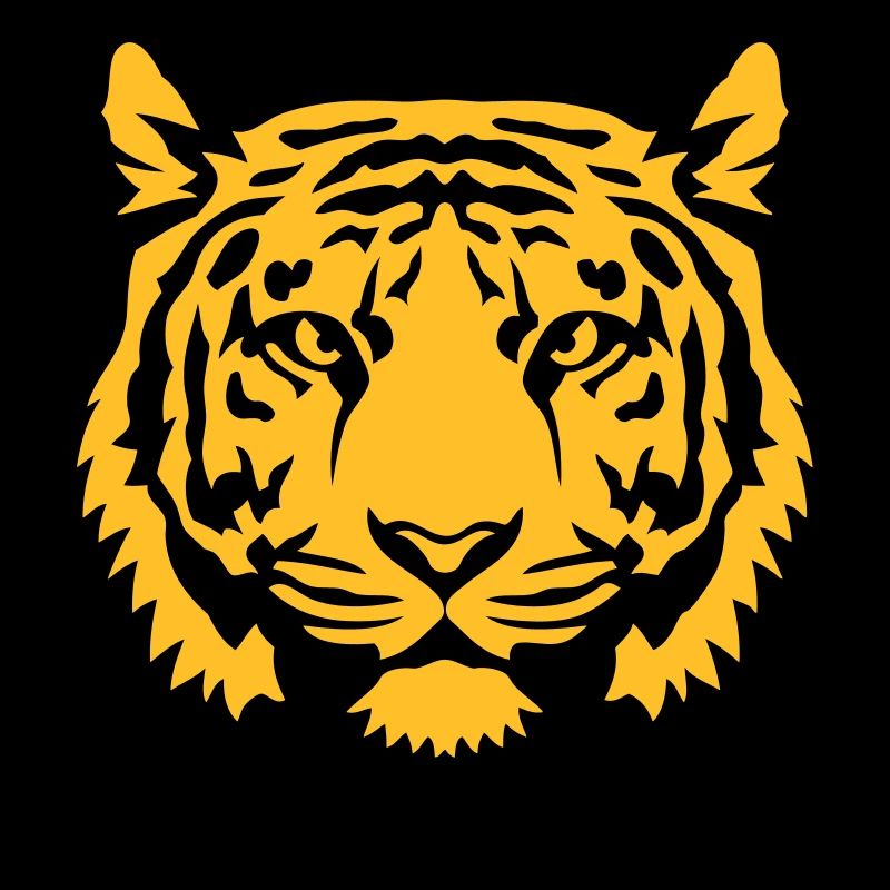 tiger cartoon tiger face 26