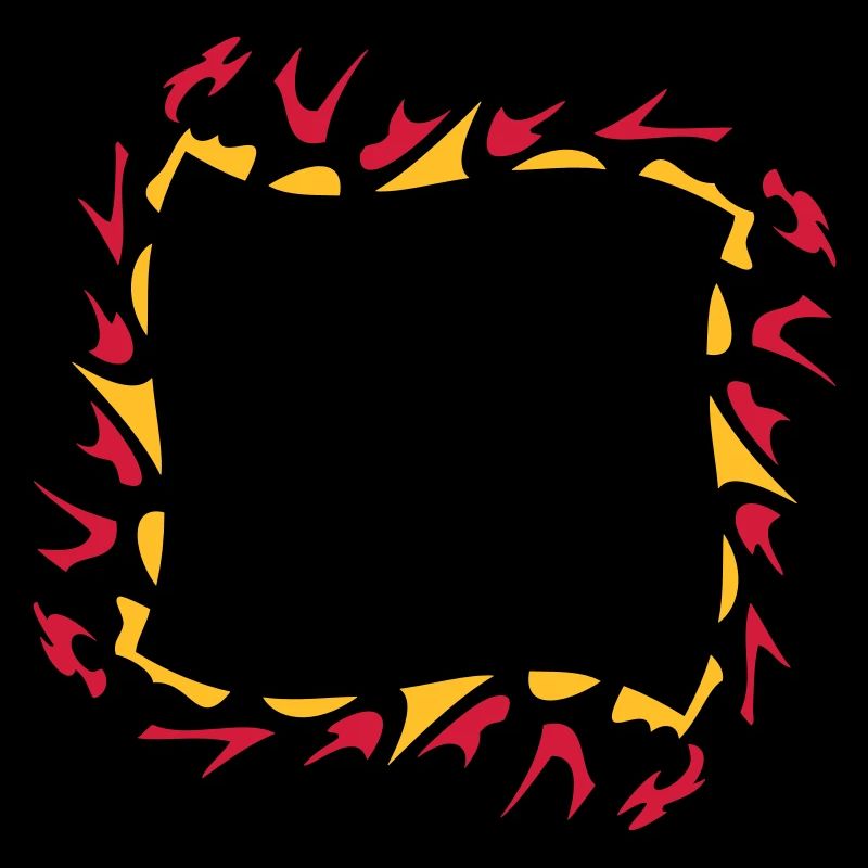 Abstrait feu flamme structure