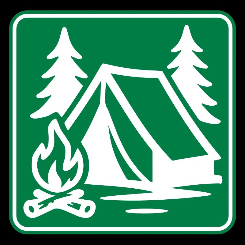Camping Zelt Symbol