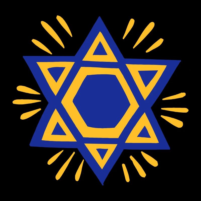 Star of David 2farbig