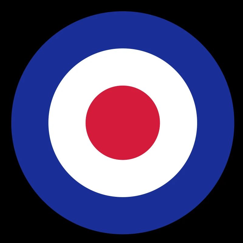 MOD Roundel Bullseye Target
