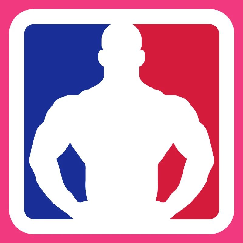 Bodybuilder Sport Logo Design