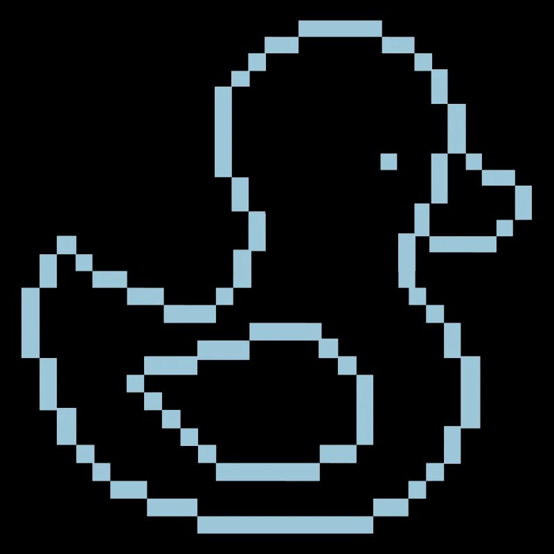 Canard de pixels 1