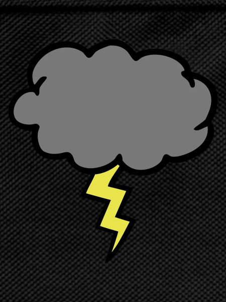 cloud thundercloud lightning thunderbolt