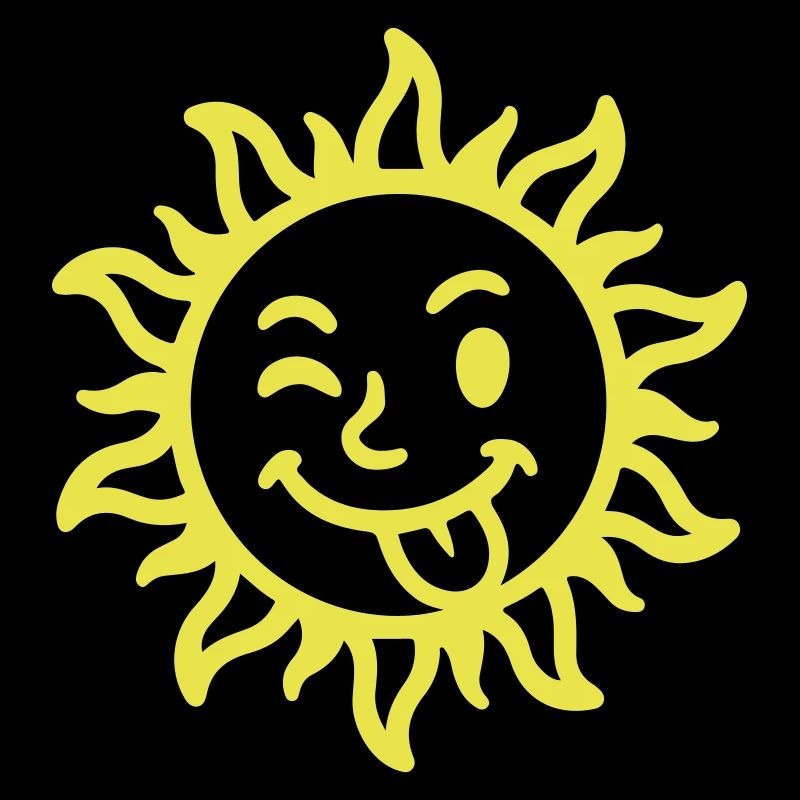 Sonne Comic Sommer
