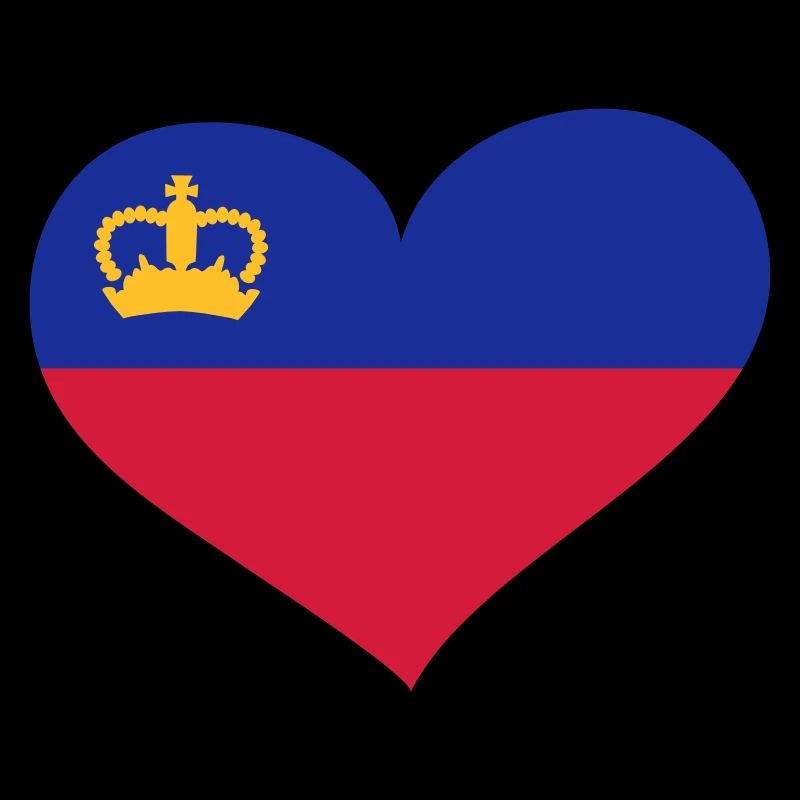 Liechtenstein Herz; Heart Liechtenstein