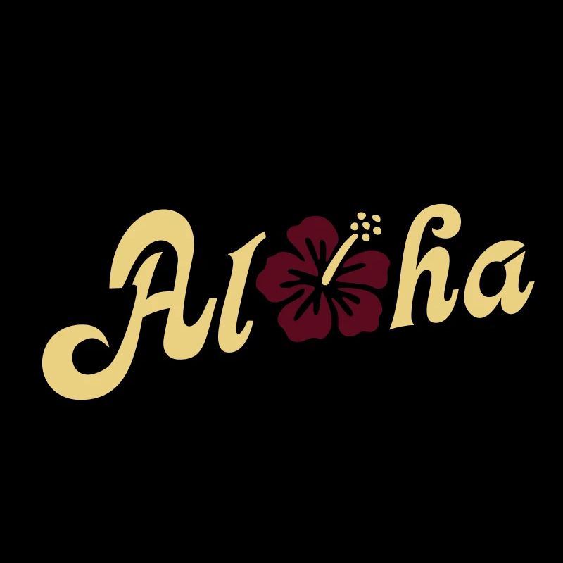 Aloha Hibiscus flower