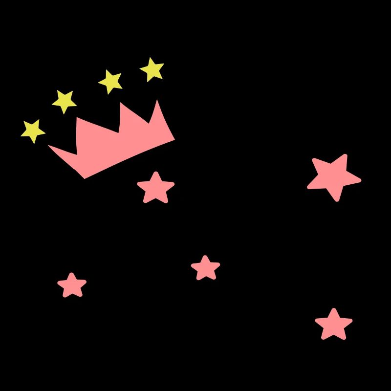 princesse,couronne,étoiles