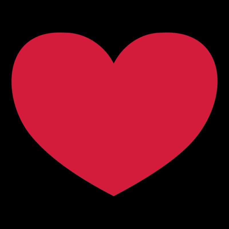 Schlichtes Herz / plain heart (1c)