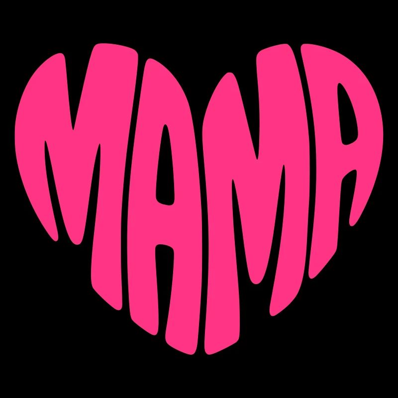 Mama Herz Form Mutter Herzform Muttertag Geschenk