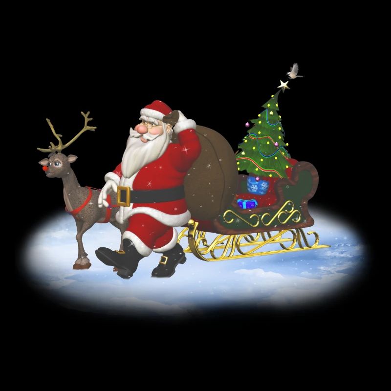 Le Père Noël arrive