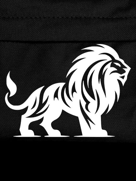 Tribal Lion with Mane