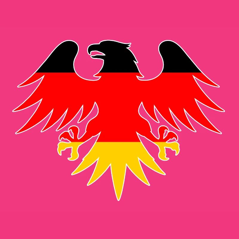 German flag eagle motif