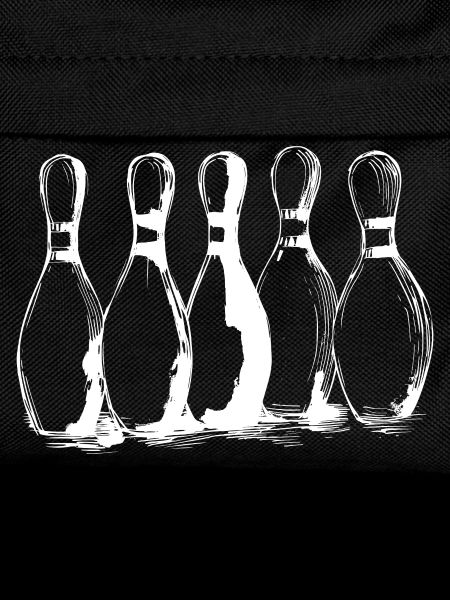 Bowling Pins Drawing