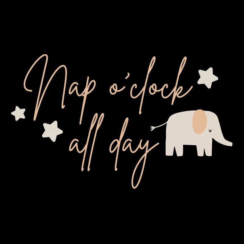 Nap o'clock all day, Elefant beige