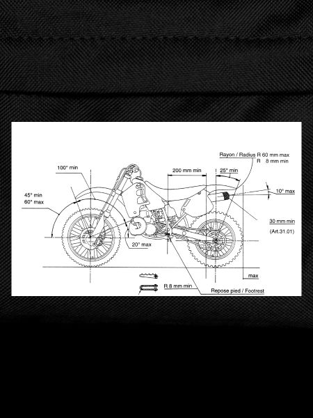 Motorcycle Blueprint: Custom Chopper
