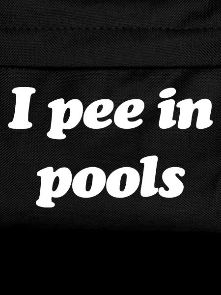 Poolside Pee Joke Tee
