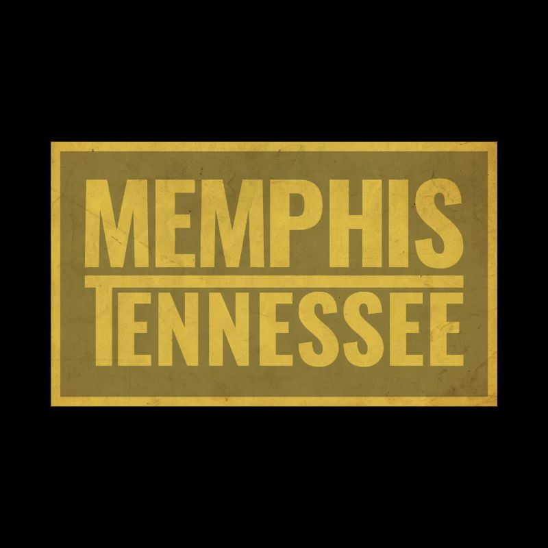 Memphis Tennessee Retro Font