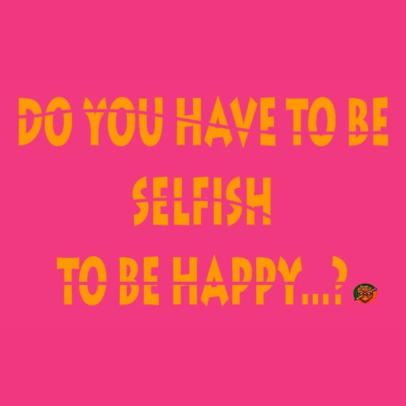 Bold Motivational Text Design