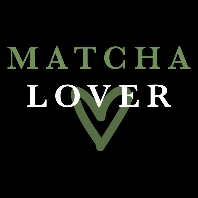 Amoureux du Matcha Cœur Vert