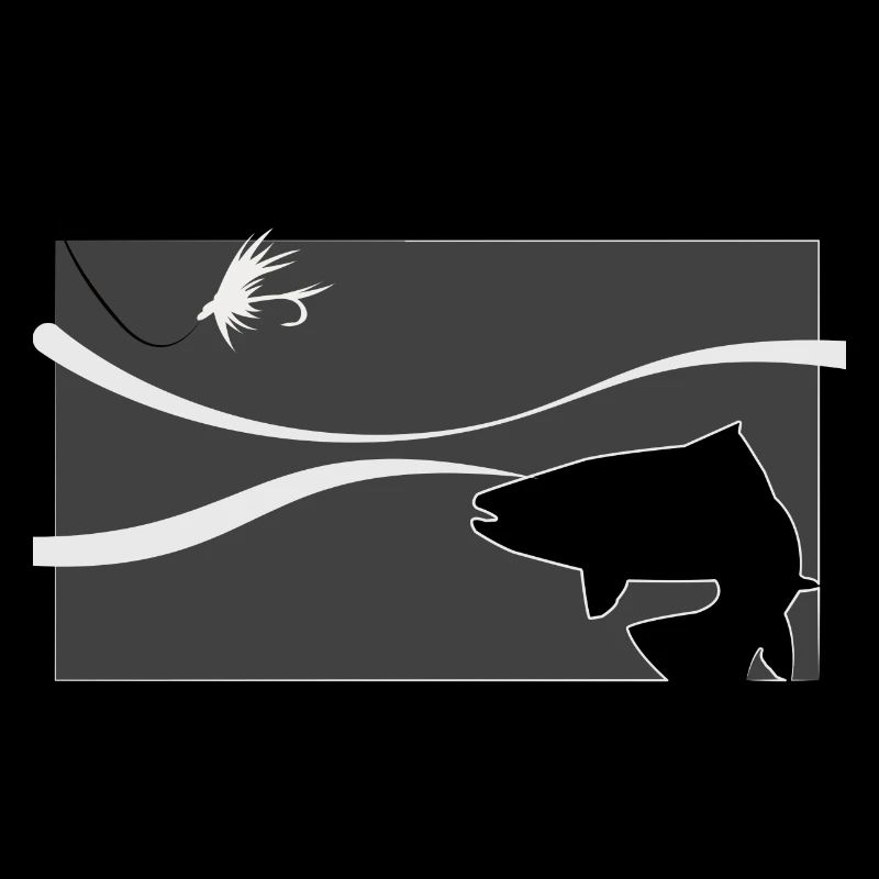 Modell 72 - Forelle im Strom