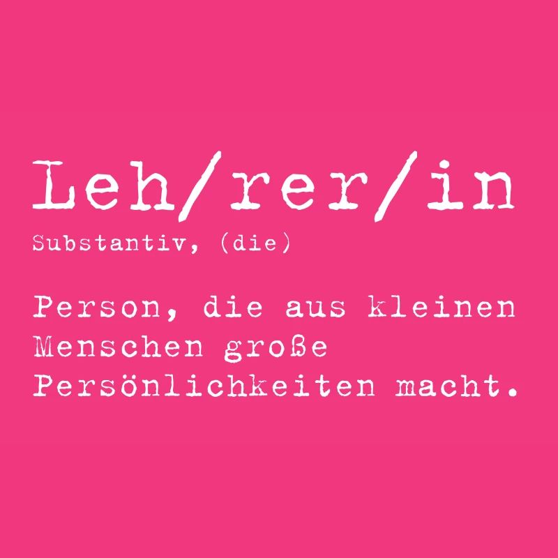 Lehrerin Definition