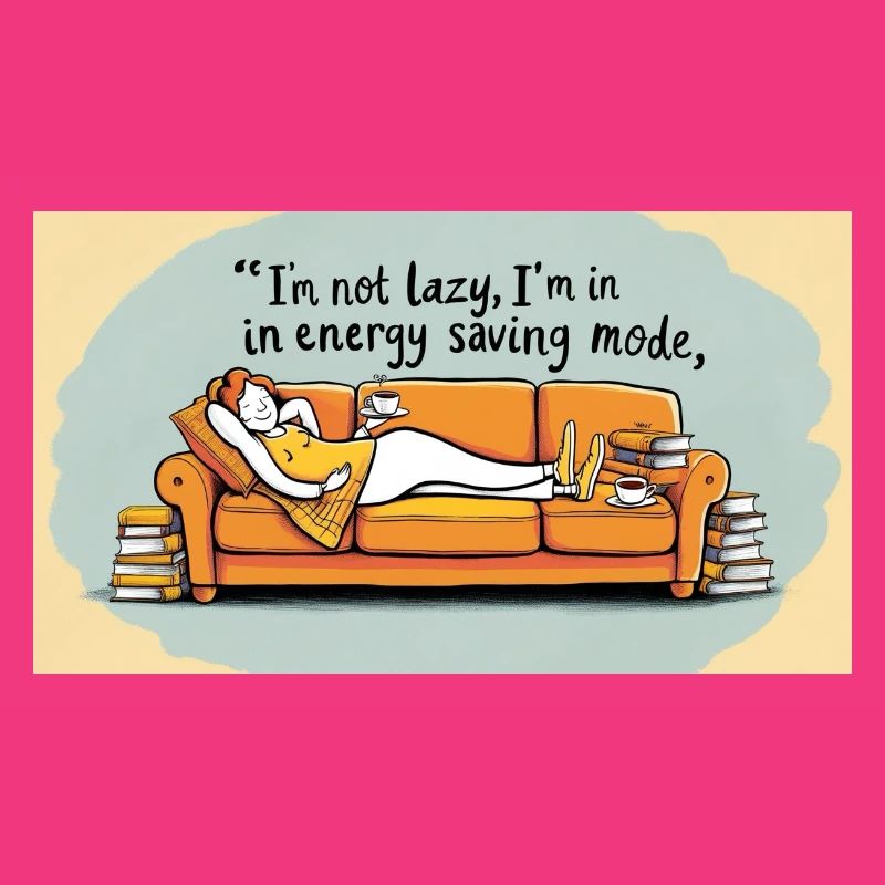 I'm not lazy, I'm in power saving mode