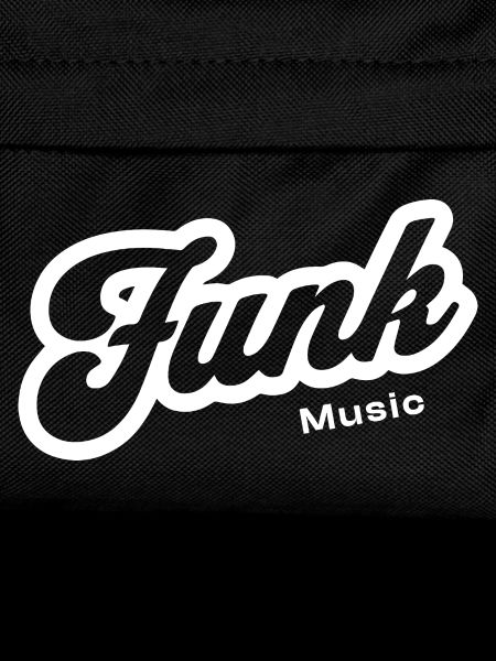 Funk Music Retro Script Logo