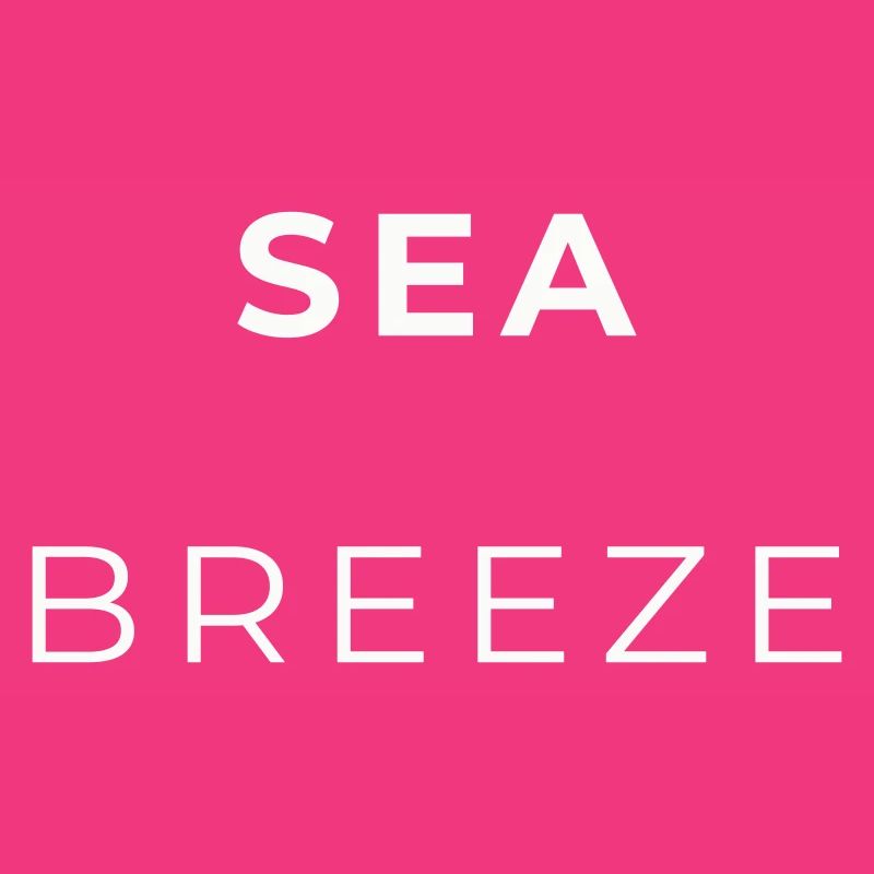 Breeze Navy Minimalist Typography