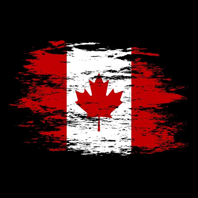 Canada flag used