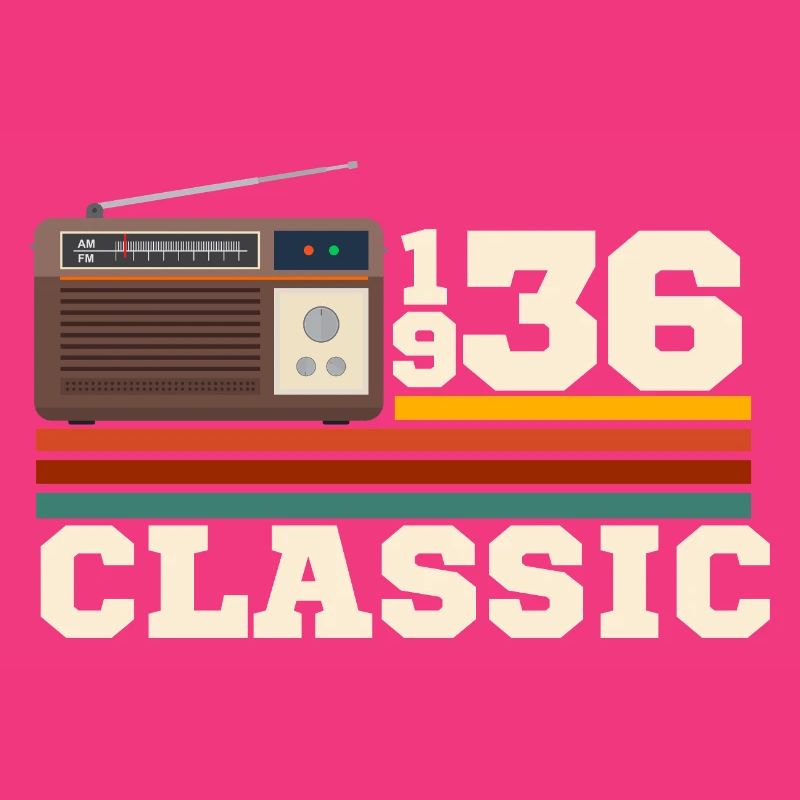 Anniversary 1936 retro classic