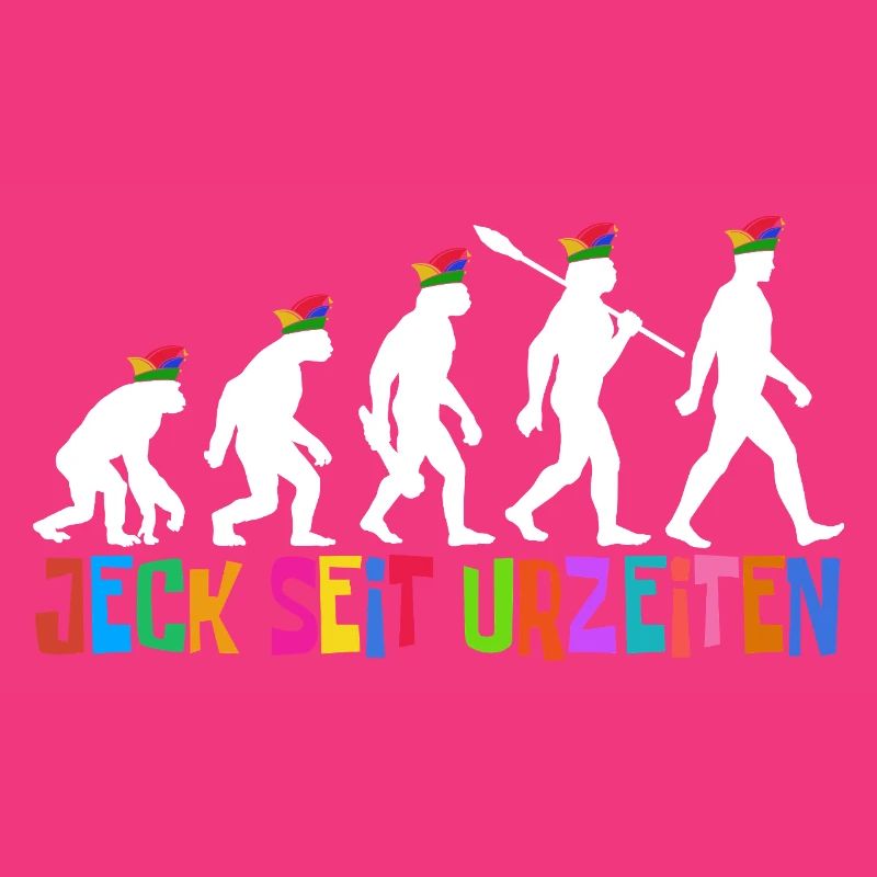 Jeck seit Urzeiten | Evolution Narren, Fastnacht