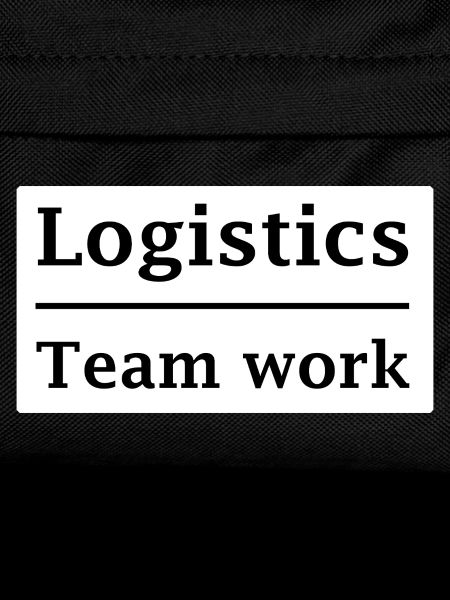 Logistik Teamwork Emblem