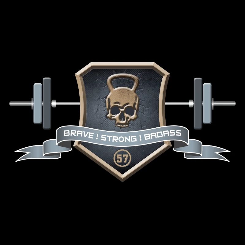 Logo Brave Strong Badass