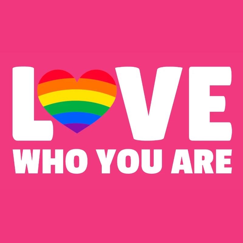 Lgbt. Liebe wer du bist