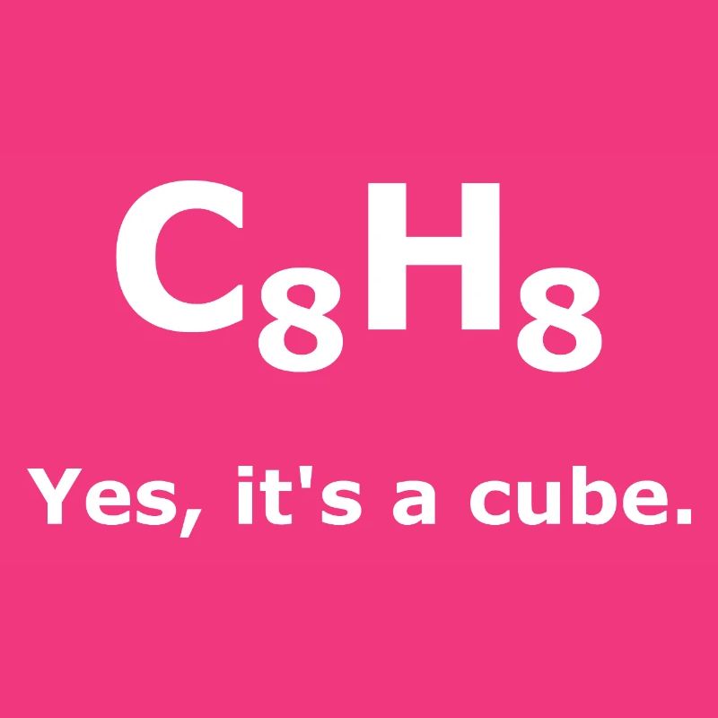 C8H8 Cuban Molecule Chemistry – Yes It's a Cube