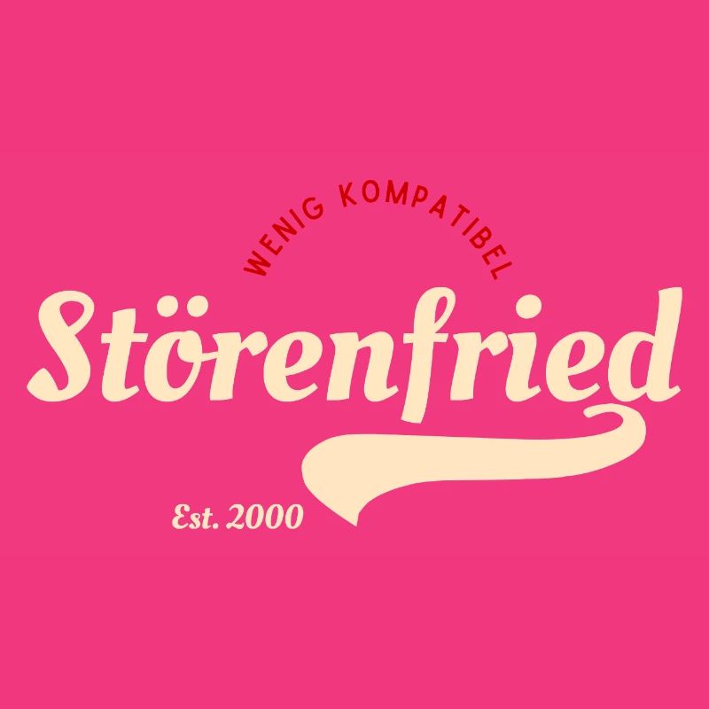 Störenfried Vintage Script Logo