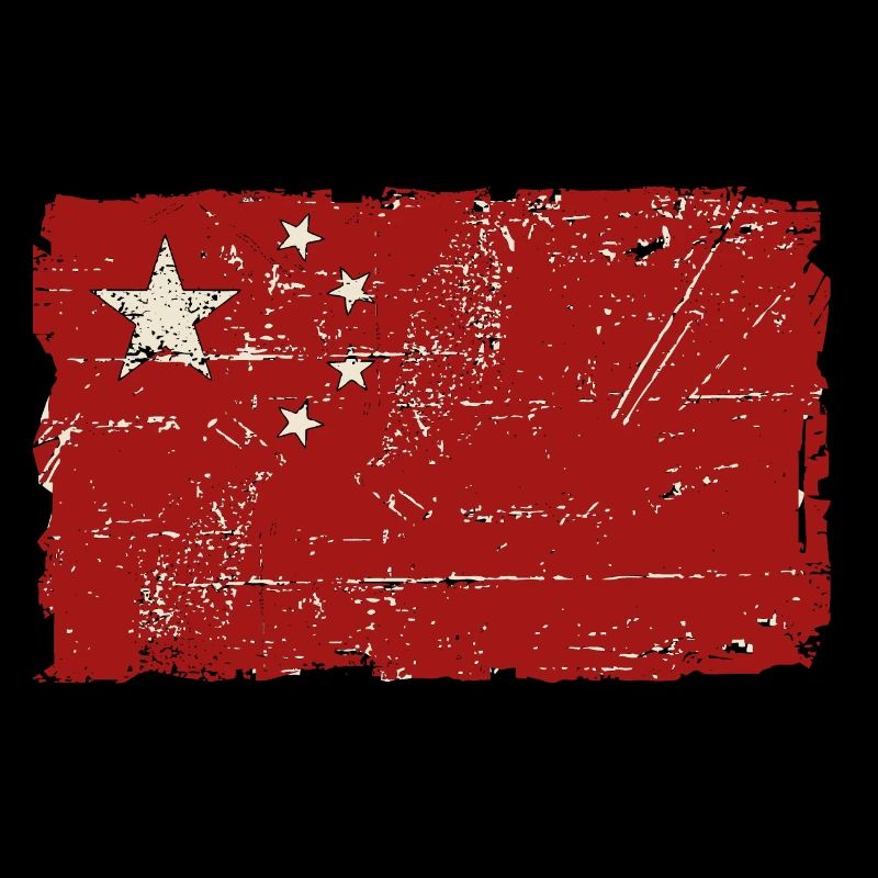 China Vintage Flag
