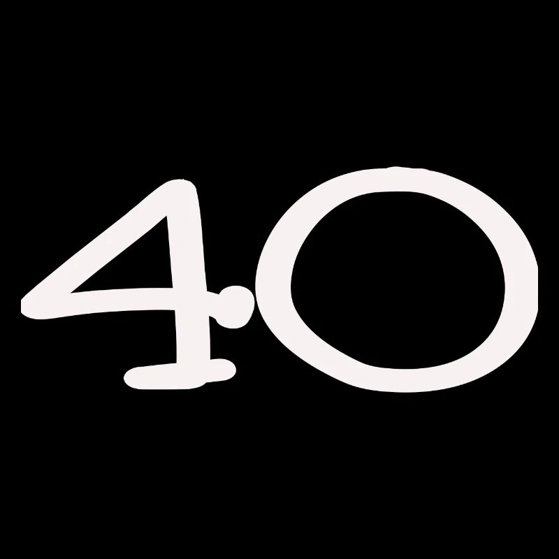 40. 40 ANS. 40e ANNIVERSAIRE. ANNIVERSAIRE 40 ANS.