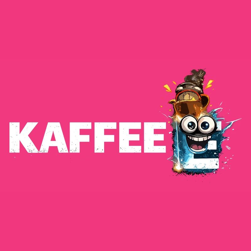 Kaffee Mascot Splash