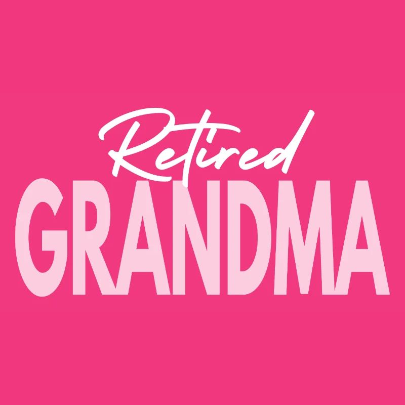grand-mère à la retraite
