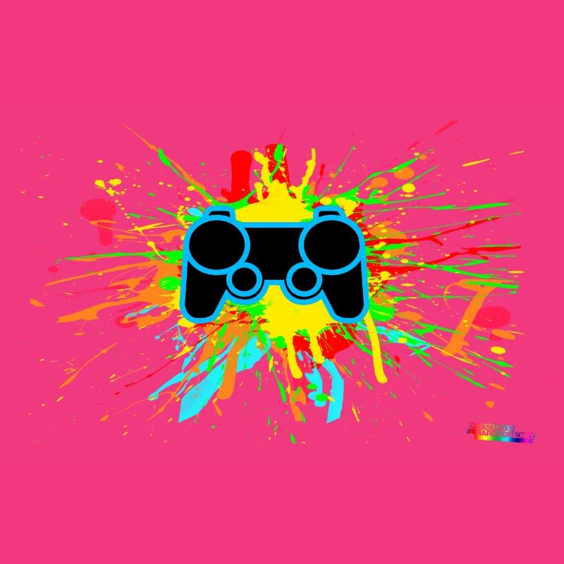 Controller-Splatter-Gamer